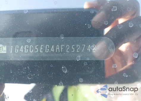 2010 Buick Lacrosse Cxl z USA, uszkodzony, nr VIN 1G4GC5EG4AF252742